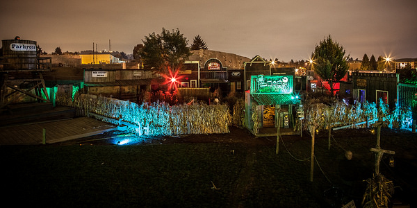 Outdoor display at old west event