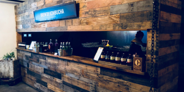 Brew Dr. Kombucha bar